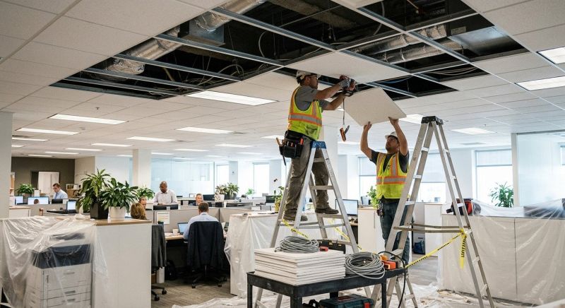 Office Ceiling Repair