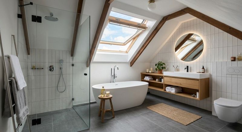 Attic Bathroom Remodeling in Palm Coast, FL
